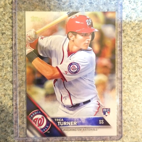 2016 Topps series one Trea Turner rc. - Picture 1 of 2